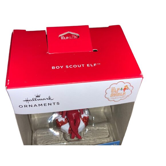 Hallmark Elf on the Shelf Boy Scout Elf Christmas Tree Ornament - Picture 15 of 15